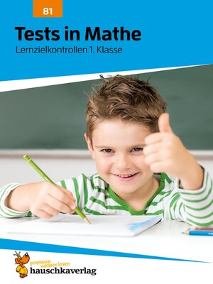 cover image of Tests in Mathe--Lernzielkontrollen 1. Klasse